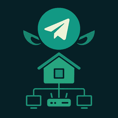 Monitor your network using Telegram